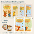 Bild in Galerie-Betrachter laden, Das große Leo & Lotti Lernpaket • Wichtige Grundlagen fürs Lesen, Schreiben & Rechnen
