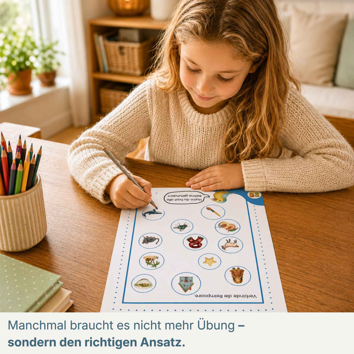 Heft 2: Reime • Stärkt das Sprachgefühl und das sichere Erkennen von Reimen.