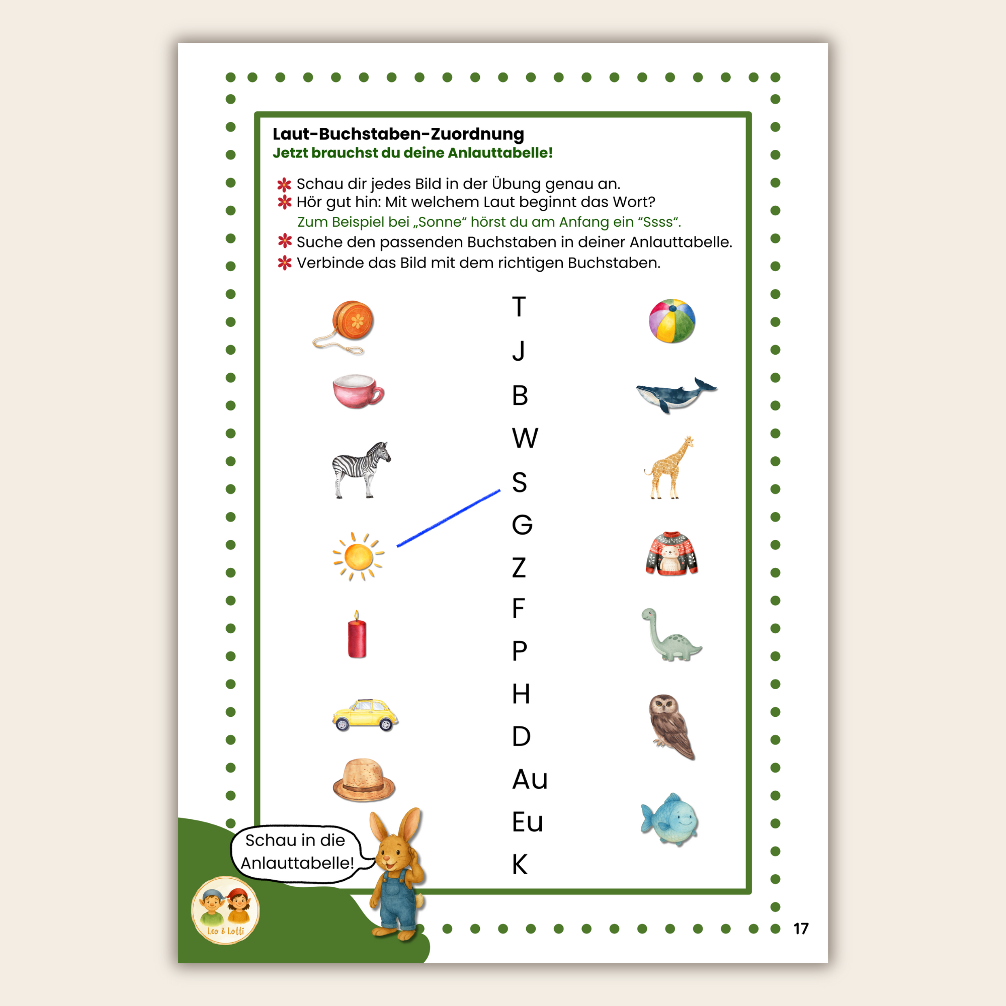 Heft 1 – Anlaute: Lili & Leanders Lauschabenteuer