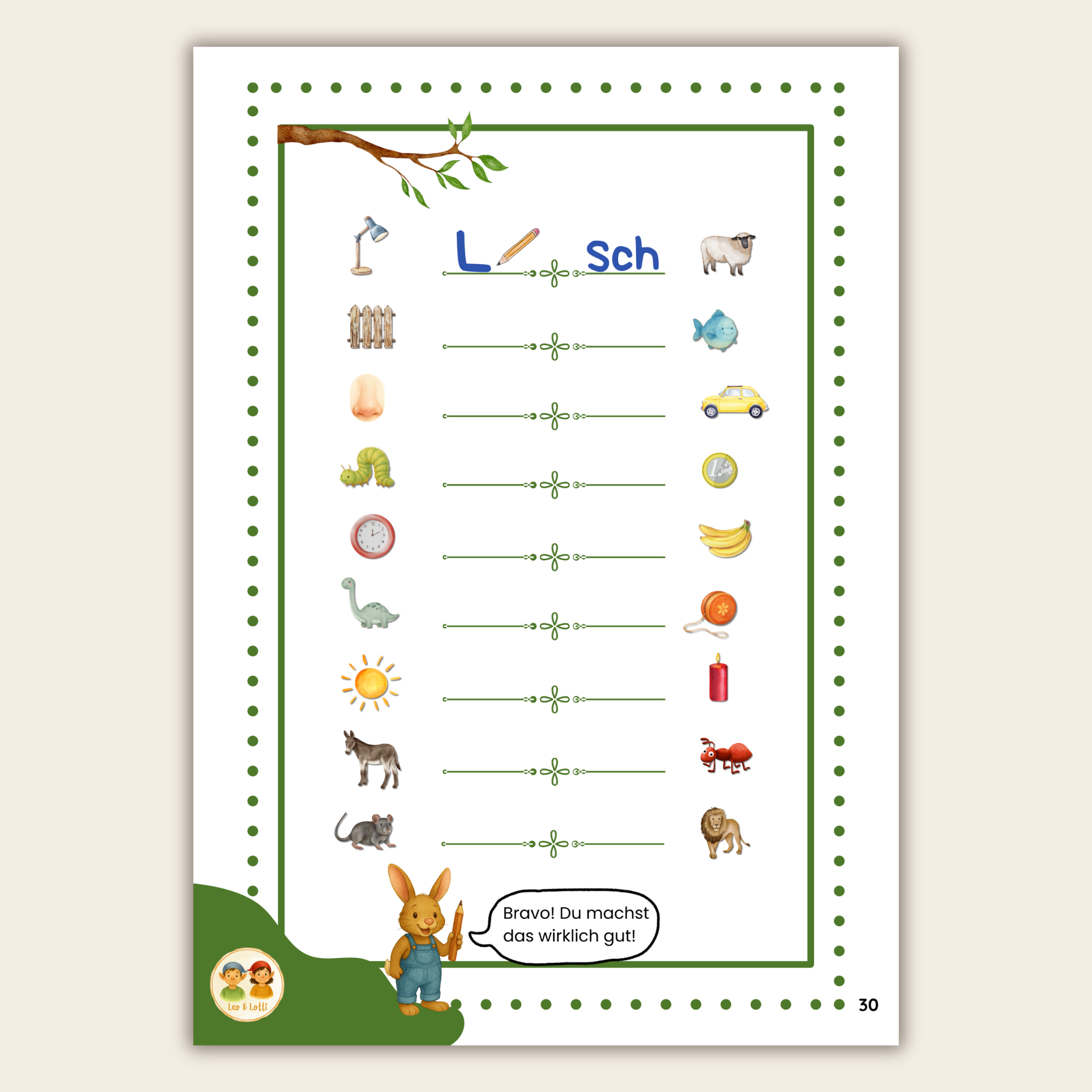 Heft 1 – Anlaute: Lili & Leanders Lauschabenteuer