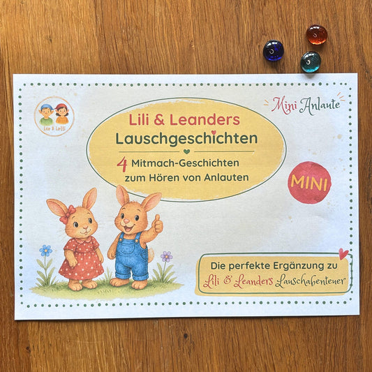 Lili & Leanders MINI Geschichtenbüchlein zu den Anlauten