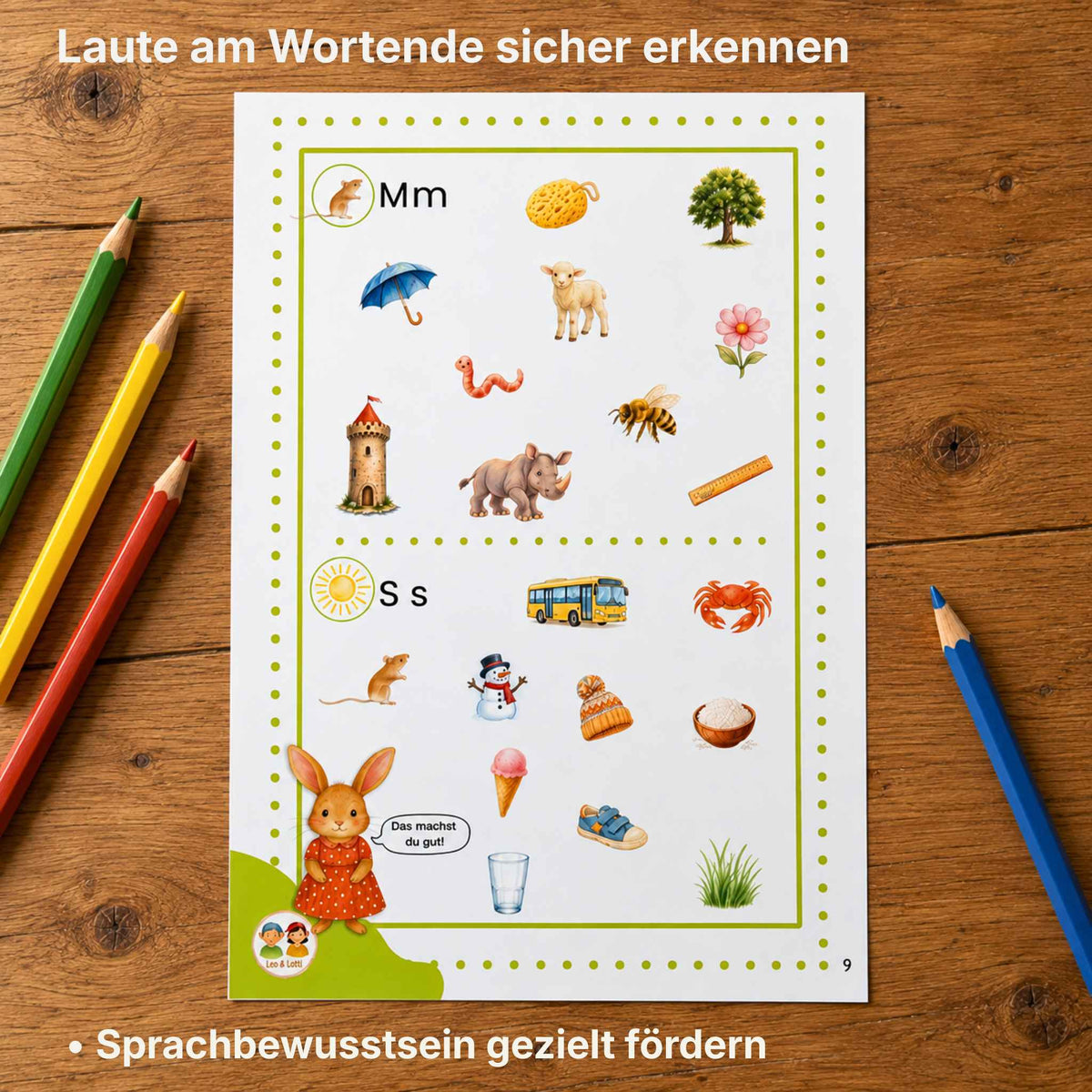 Lernpaket: Laute entdecken • Wörter hören, zerlegen und Laute erkennen
