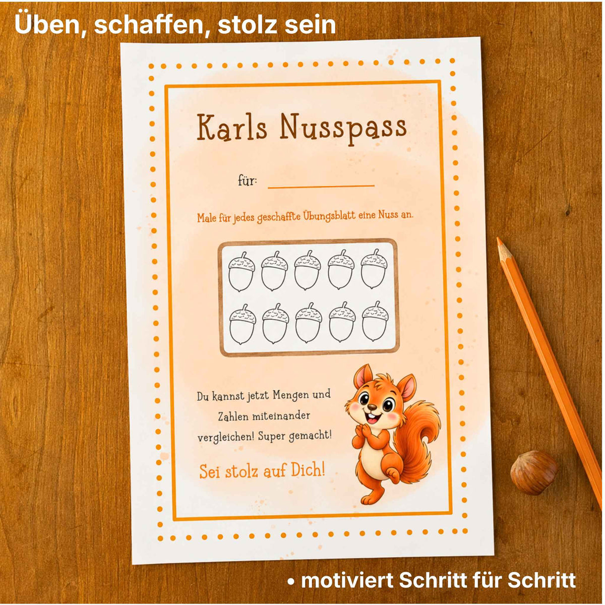 Karl Kniffls MINI 1 • Zahlen vergleichen
