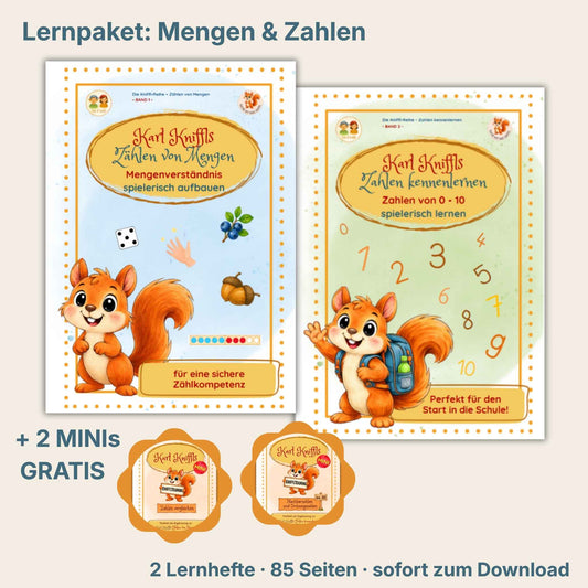 Lernpaket: Mengen & Zahlen • Für ein sicheres Mengen- und Zahlenverständnis
