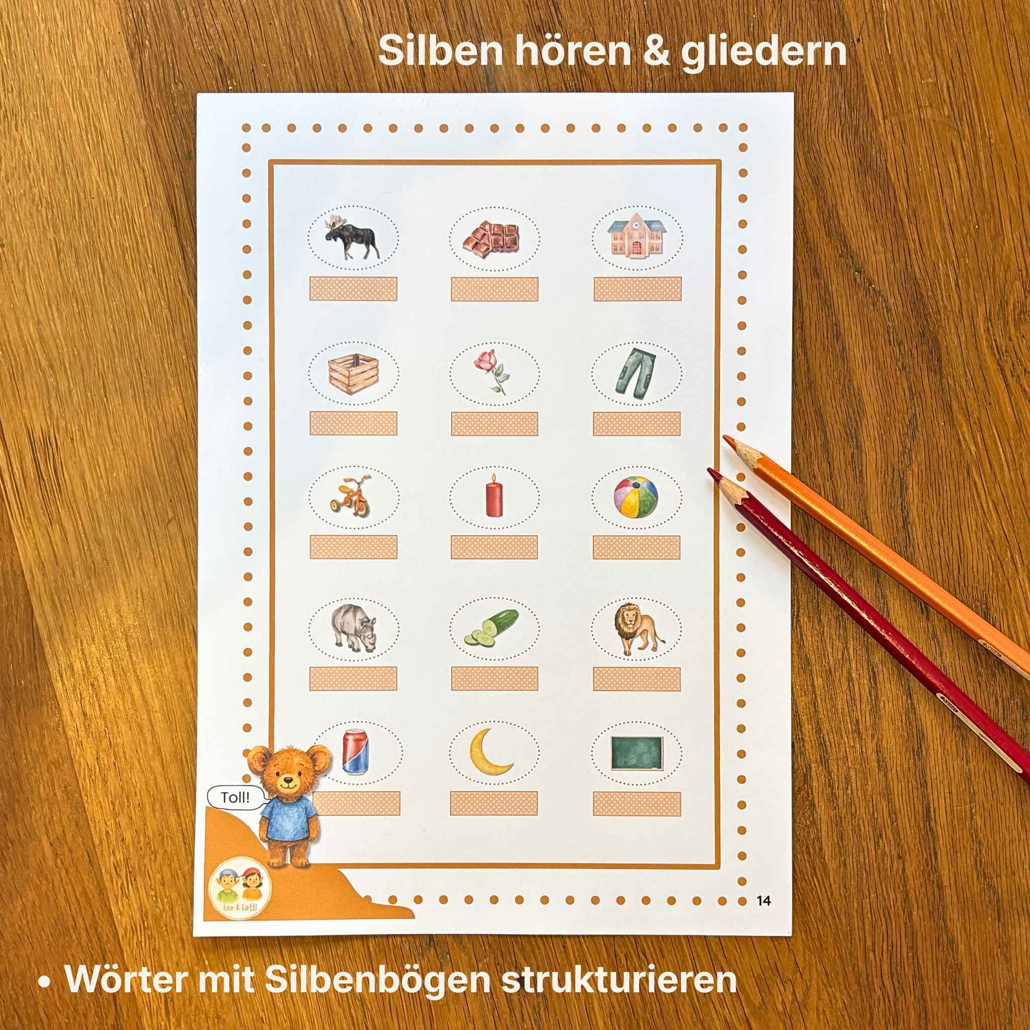Lernpaket Deutsch • Wichtige Grundlagen für Lesen & Schreiben