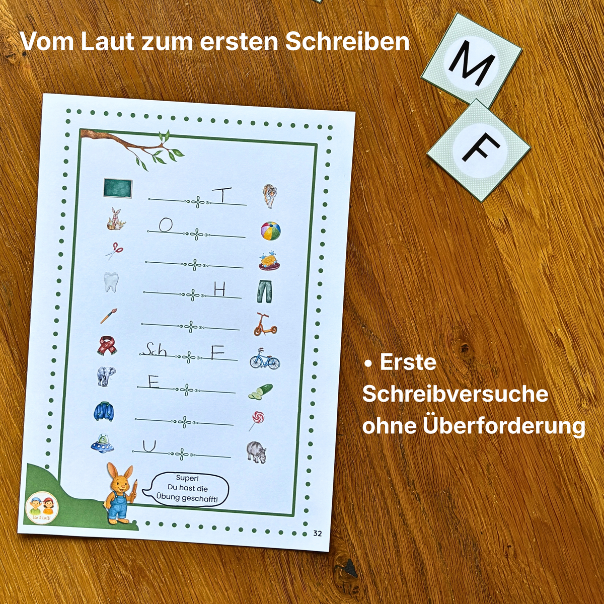 Lernpaket: Laute entdecken • Wörter hören, zerlegen und Laute erkennen
