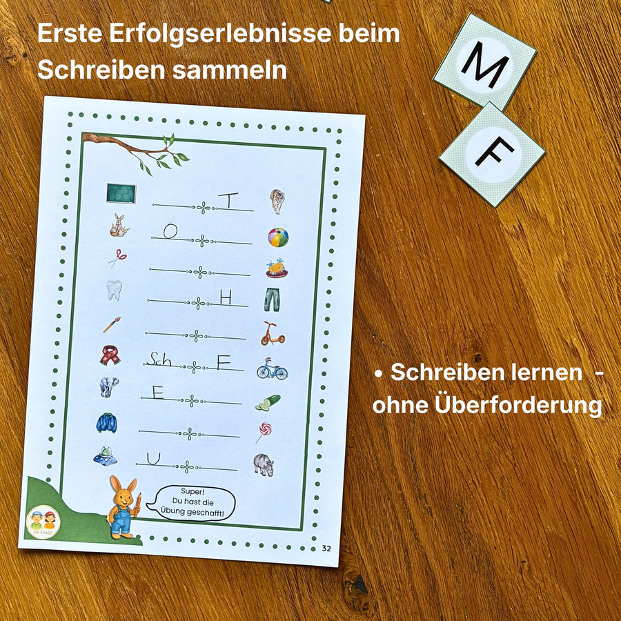 Heft 1: Anlaute • Unterstützt das sichere Hören und Unterscheiden von Lauten.