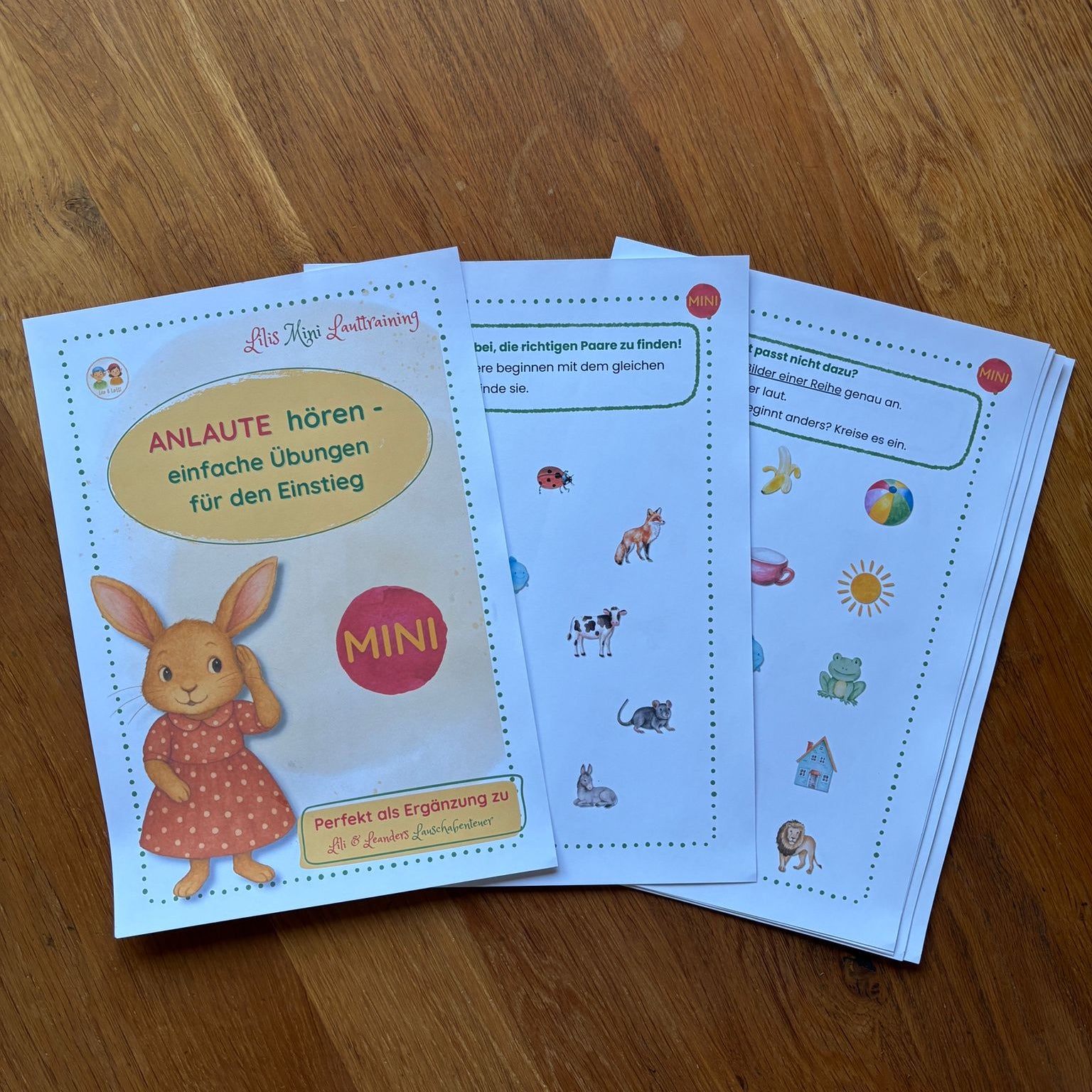 Heft 1 – Anlaute: Lili & Leanders Lauschabenteuer