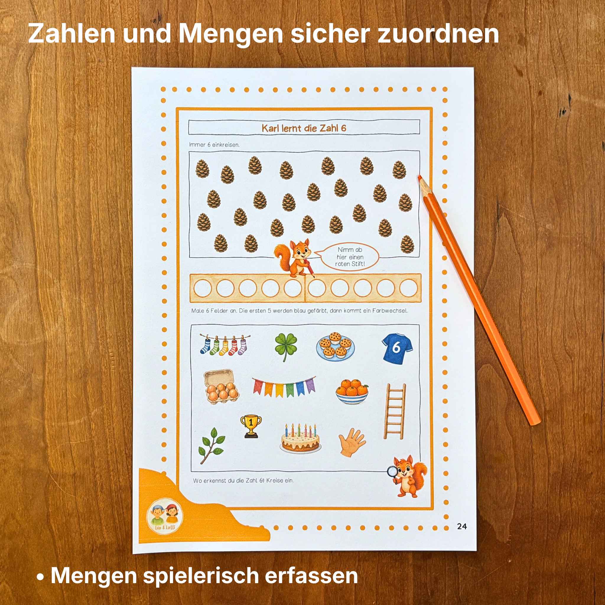 Band 2: Karl Kniffls Zahlen kennenlernen • Für einen sicheren Umgang mit den Zahlen 0–10