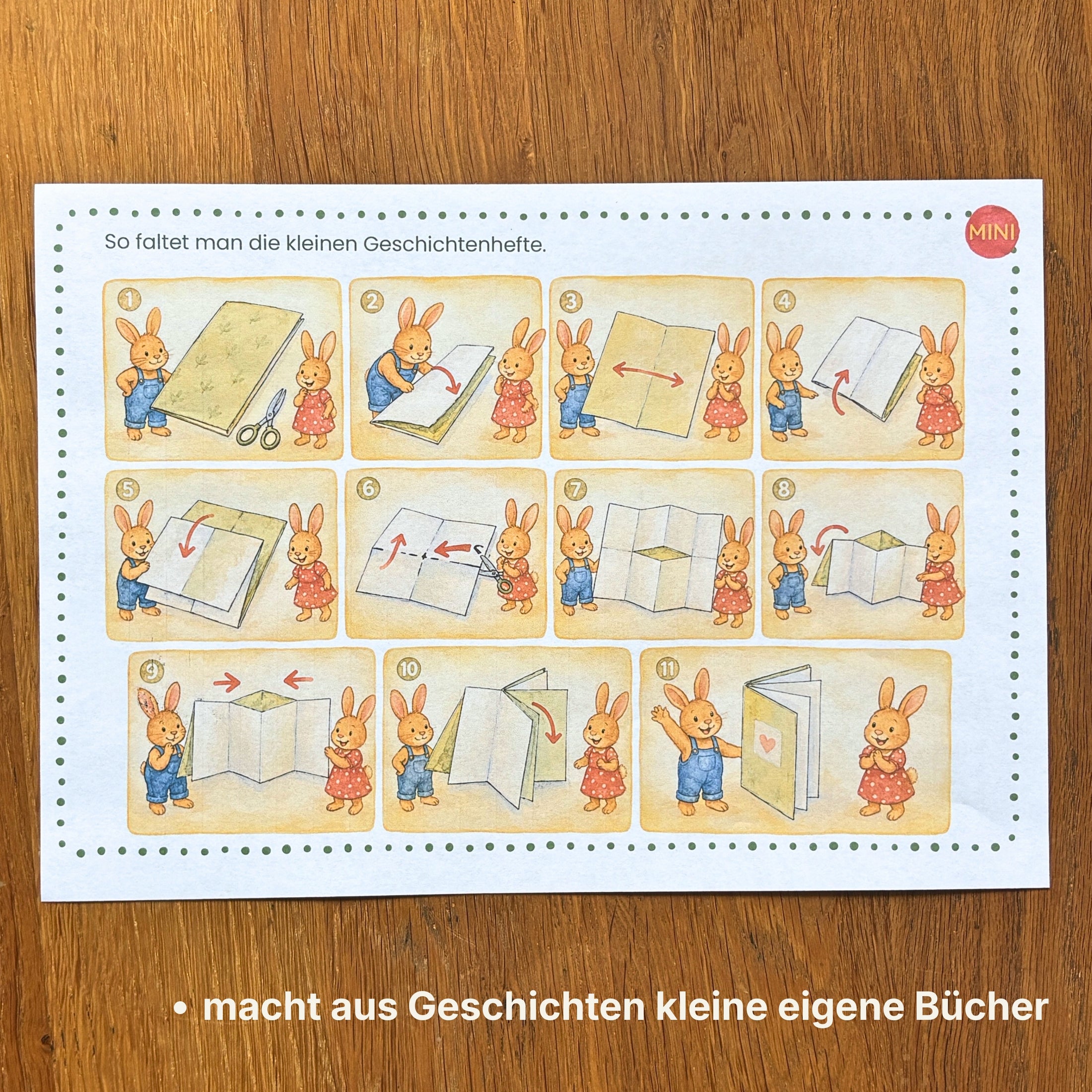 Lili & Leanders MINI Geschichtenbüchlein zu den Anlauten