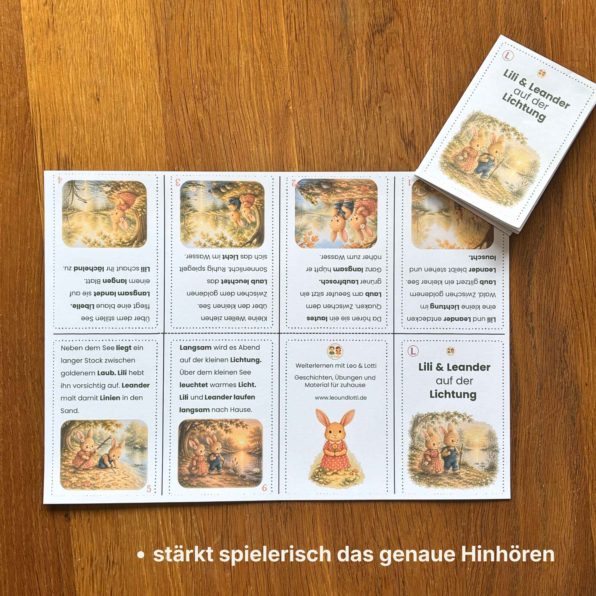 Lili & Leanders MINI Geschichtenbüchlein zu den Anlauten